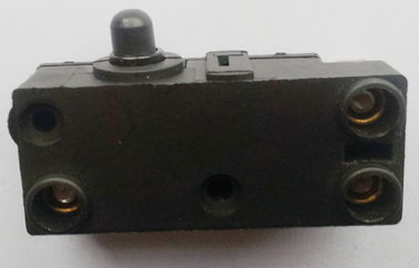Mikroelektryczny włącznik zasilania, czarna okrągła zaślepka Przyciskowy przełącznik zasilania AC