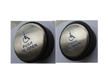 Anti Removal 6 &amp;quot;Okrągły przełącznik Push To Exit, systemy dostępu do drzwi niepełnosprawnych dla niepełnosprawnych
