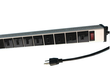 Uniwersalna 15-portowa listwa zasilająca USB z bezpiecznym włącznikiem / wyłącznikiem