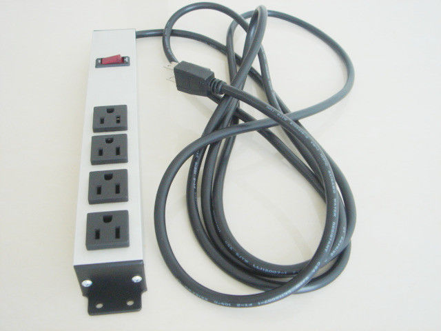 Wodoodporna listwa zasilająca PDU Power Strip 4 Way, przedłużacz wieloportowy Heavy Duty