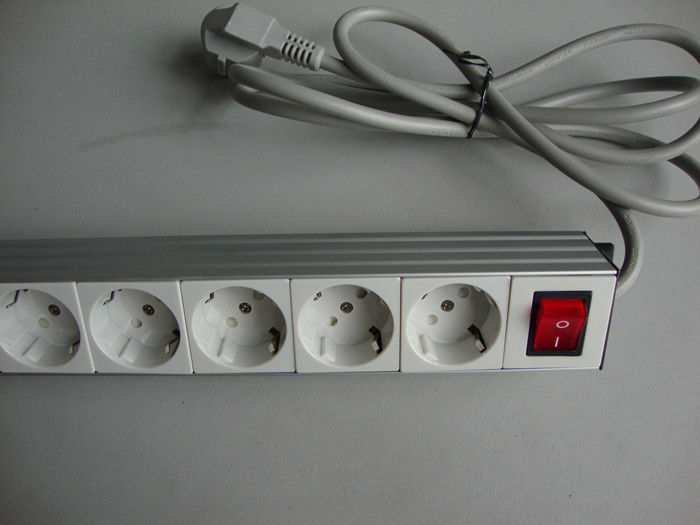 Eurpean Multiple Socket listwa zasilająca z przedłużaczem i wtyczką E & F 12 Jack
