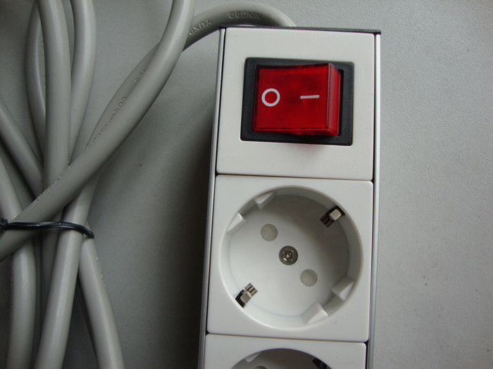 Eurpean Multiple Socket listwa zasilająca z przedłużaczem i wtyczką E & F 12 Jack