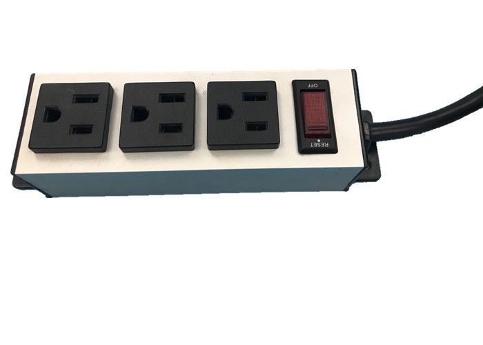 Custom American 3 Way Multi Przedłużacz elektryczny wtykowy z przełącznikiem On Off