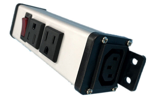 2 Way Outlets Jednostka dystrybucji zasilania AC PDU do montażu na stole warsztatowym UL Approved